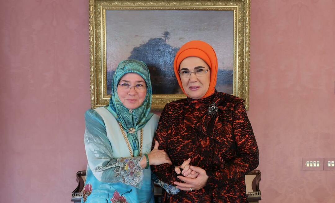 Първата дама Ердоган се срещна с кралицата на Малайзия!