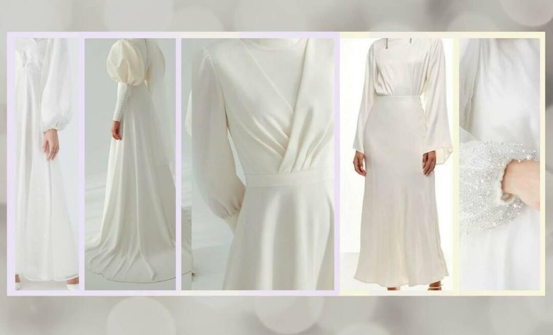 Какви са моделите прости сватбени рокли с хиджаб за 2023 г.? Модерни и елегантни модели булчински рокли хиджаб