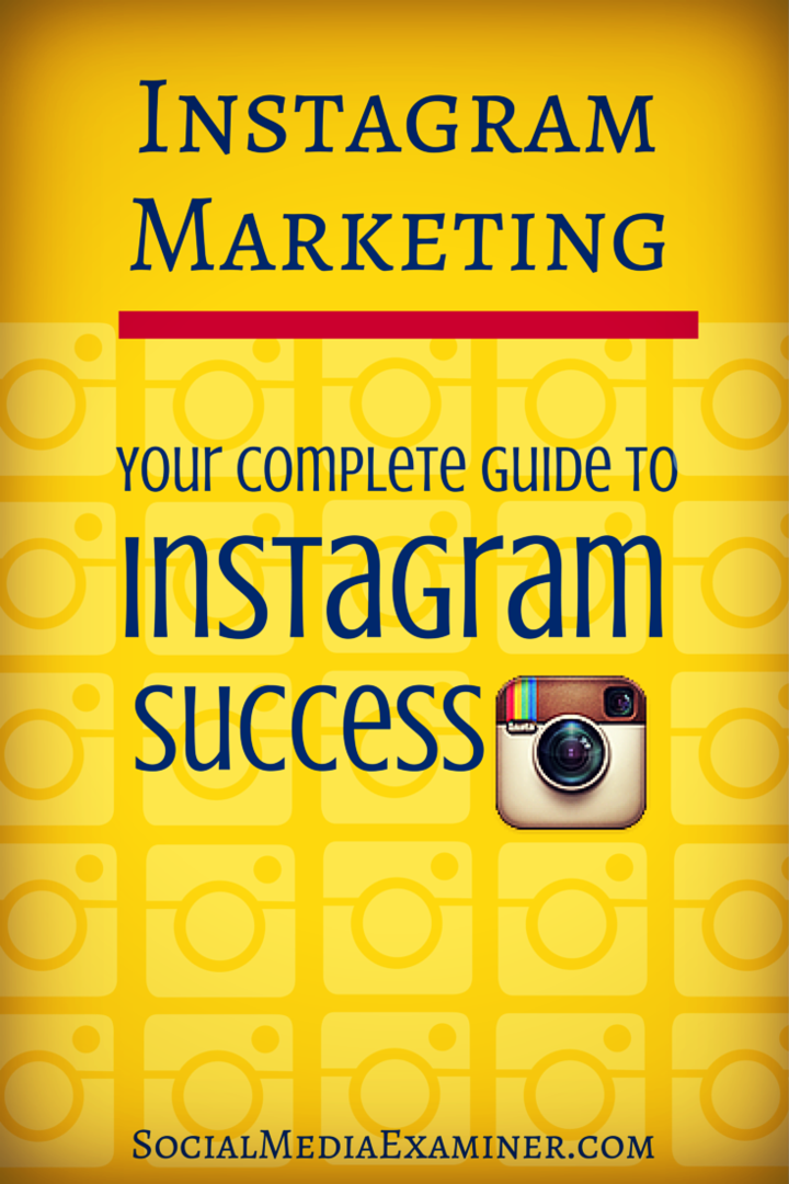 пълно ръководство за успех на instagram