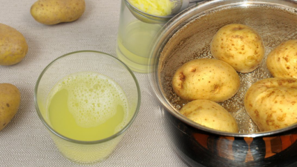 Какви са ползите за здравето от картофения сок? Какво прави пиенето на картофен сок на празен стомах сутрин?