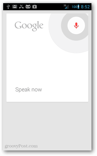 Списък на гласовите команди на Google Now
