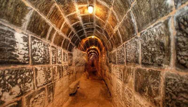 Тунелите и водната зона бяха открити в историческия замък Газиантеп!