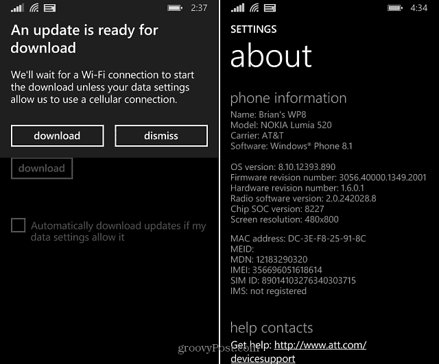 Windows Phone 8.1 Preview получава друга актуализация