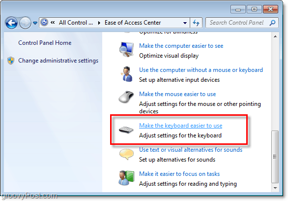 Как да деактивирате лепкавите и филтърните ключове в Windows 7