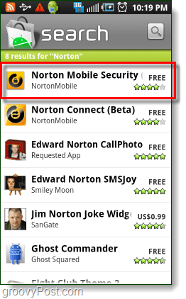изтегляне на андроид Нортън мобилни телефони сигурност