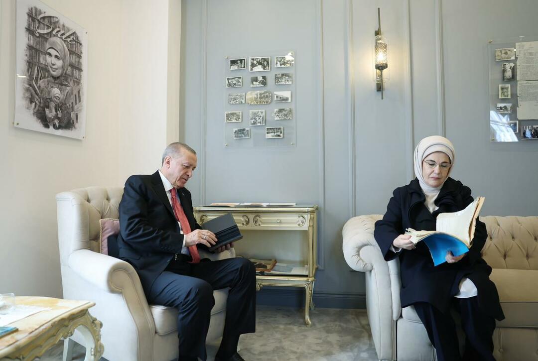 Президентът Реджеп Тайип Ердоган и съпругата му Емине Ердоган