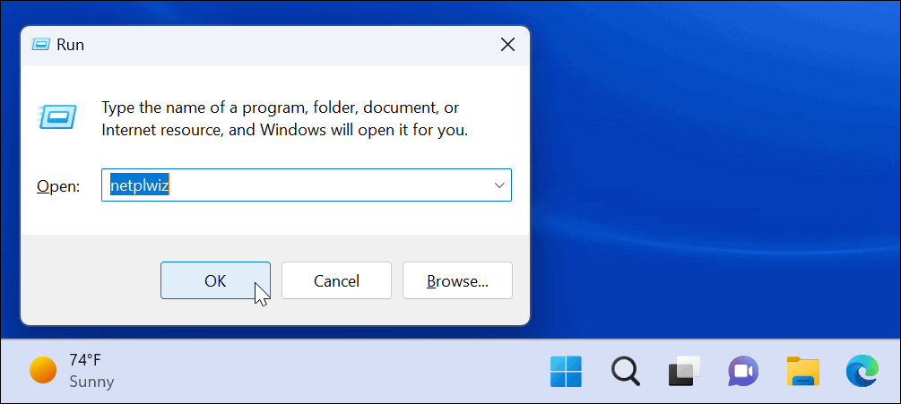 Променете типа акаунт в Windows 11