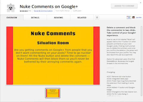 nuke коментира в google +