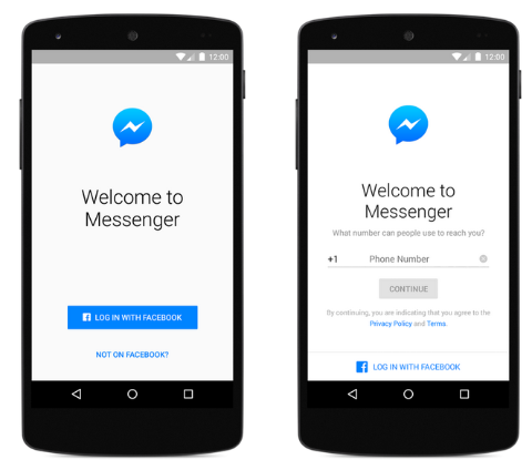 Facebook Messenger вече не изисква профил във Facebook