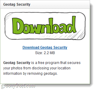 изтеглете приложението за сигурност на геотаг за Windows