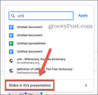 google слайдове връзка към слайдове в тази презентация