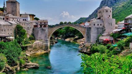 Къде е Мостарският мост? В коя държава е Мостарският мост? Кой построи моста в Мостар?