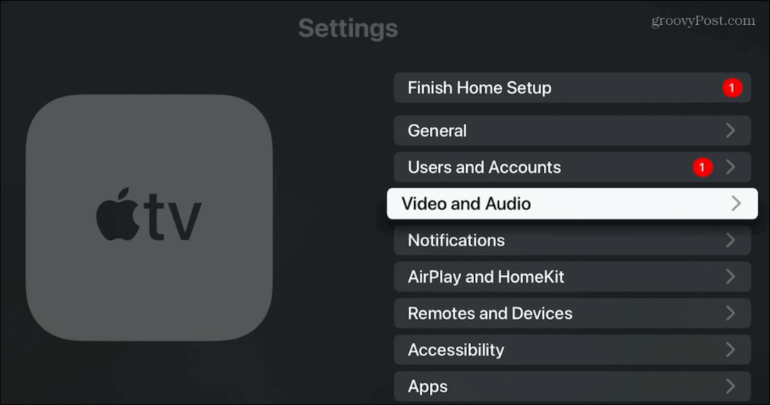 Как да промените разделителната способност на дисплея на Apple TV