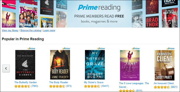 Amazon предлага премиерно четене: предлага хиляди безплатни книги и списания