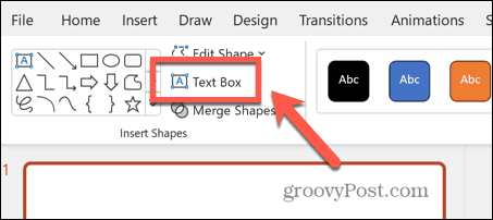 powerpoint вмъкване на текстово поле