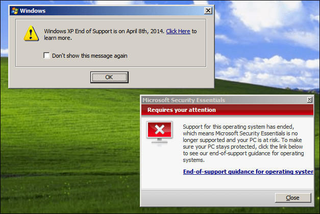 Microsoft Актуализиране на XP Security Essentials за ограничено време