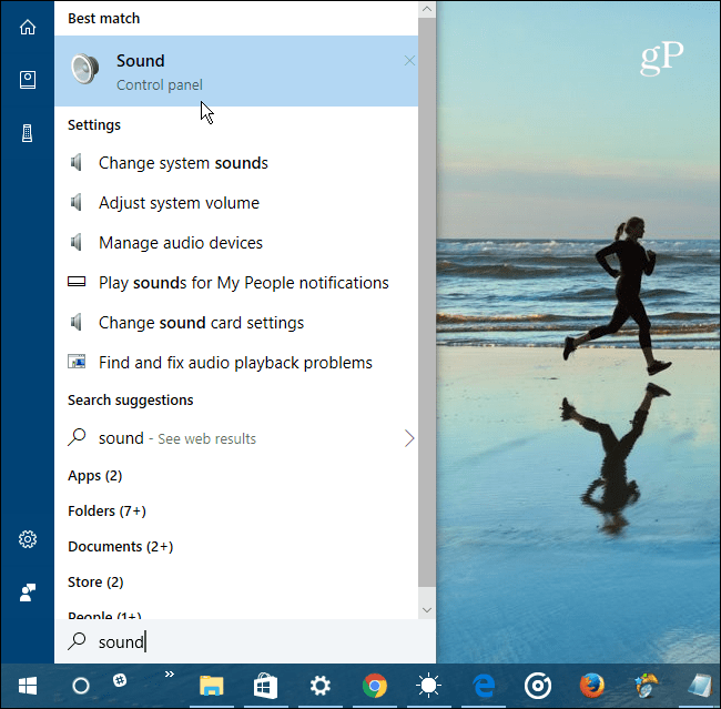 Стартово меню Windows 10