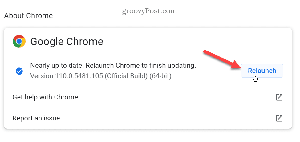 Код на грешка в Google Chrome STATUS_BREAKPOINT