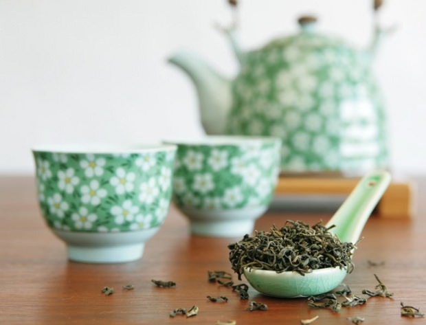 отслабване със зелен чай