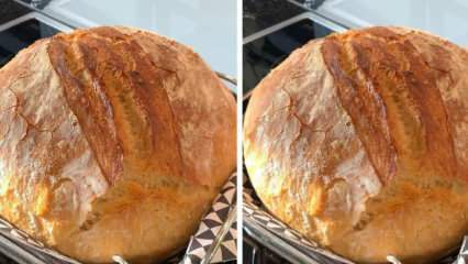 Как да си направите хрупкав селски хляб? Най-здравословната рецепта за селски хляб