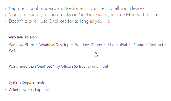 Изтеглете OneNote