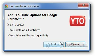 Опции за YouTube 1
