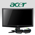 Acer да пусне монитор с вграден 3D приемник