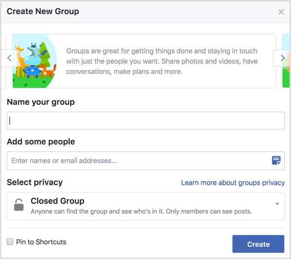 Facebook създаде нова група