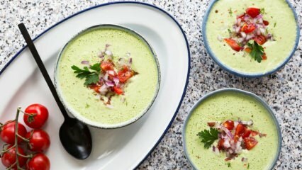 Как да направите студена супа толкова готина?