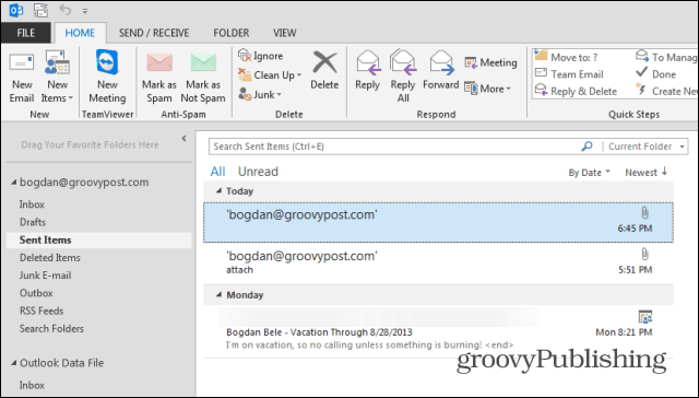 Съобщение за преоразмеряване на изображения в Outlook 2013