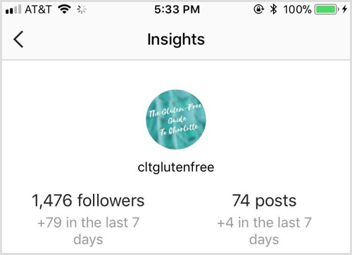 Общ преглед на Instagram Insights