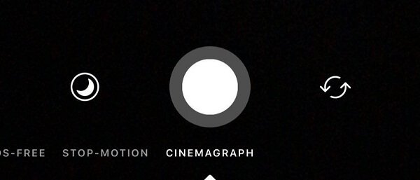 Instagram тества нова функция Cinemagraph във камерата.