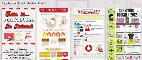 Pinterest под разгънат щифт