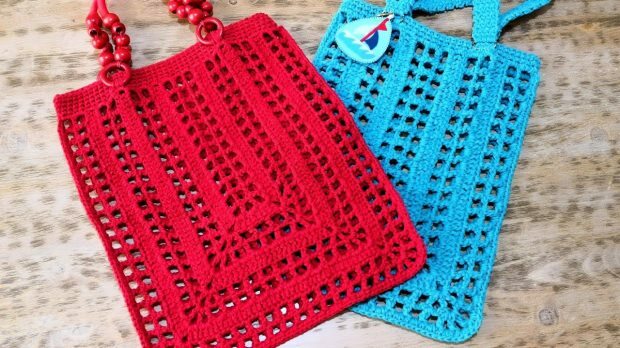 Как да си направите плетени мрежести торби? Практична мрежа от мрежеста чанта
