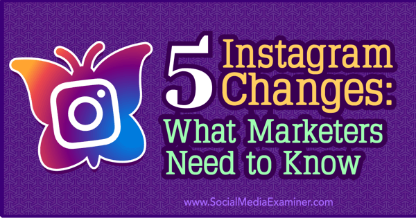 как промените в instagram влияят на маркетинга