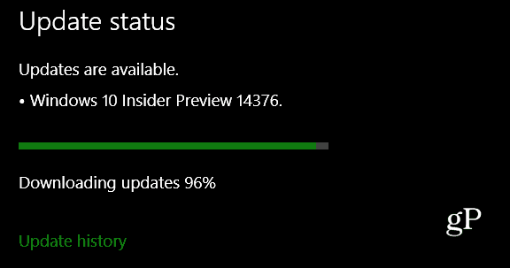 Windows 10 Preview Build 14376 за PC и мобилни устройства