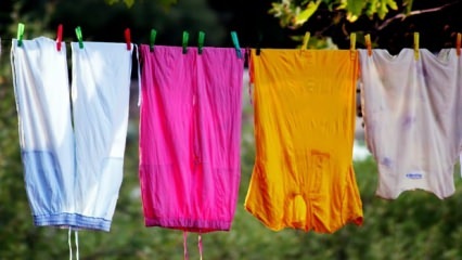 Как се запазват цветовете на прането? 