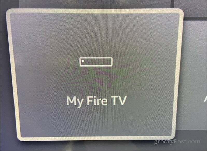 Рестартирайте Fire TV Stick