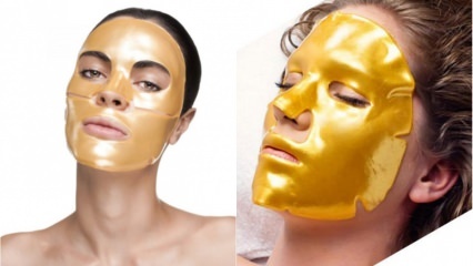 Какво прави златната маска? Какви са ползите от златната маска за кожата? Как да си направим златна маска?