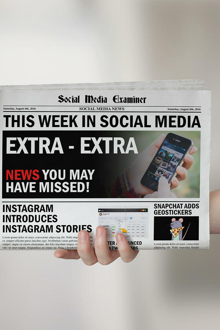 Instagram пуска 24-часови истории: Тази седмица в социалните медии: Проверка на социалните медии