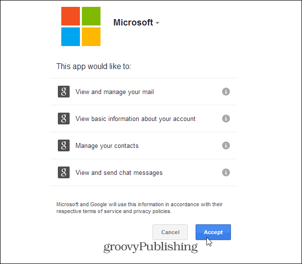 Разрешаване на разрешение на Microsoft