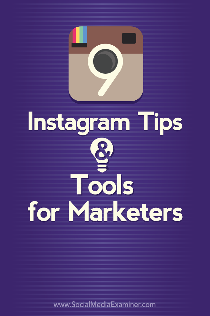 9 съвета за Instagram за маркетингови специалисти: Проверка на социалните медии