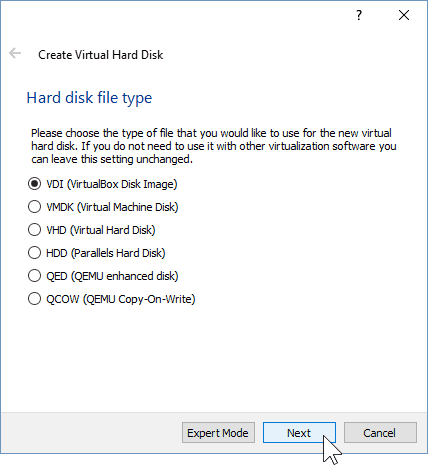 05 Определяне на типа на твърдия диск (инсталиране на Windows 10)