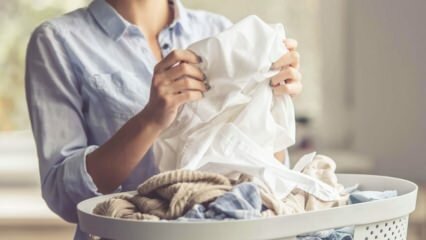 Как да почистите петното от цветното пране? 