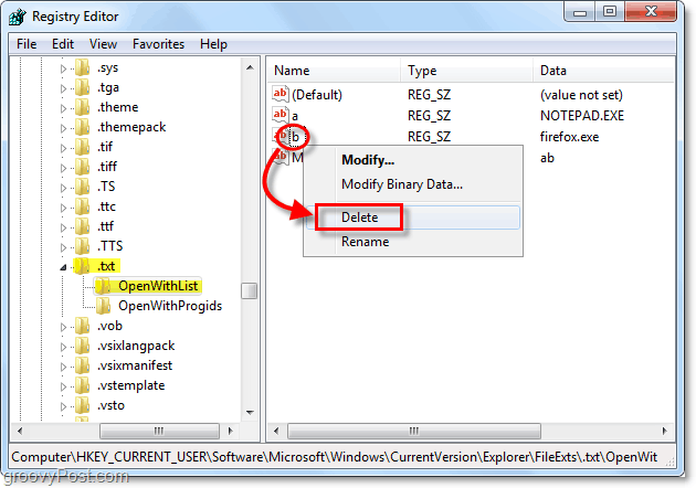 Как да премахнете програмите от менюто „Отваряне с“ в Windows 7