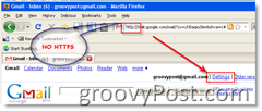 Как да активирате SSL за всички страници на GMAIL:: groovyPost.com