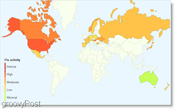 вижте тенденциите за грип в google в световен мащаб, сега в 16 допълнителни страни