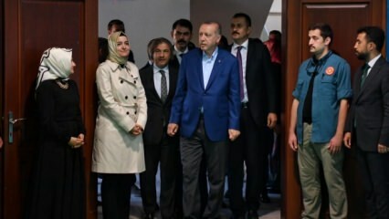 Президентът Ердоган посети Детска къща Касимпаша!