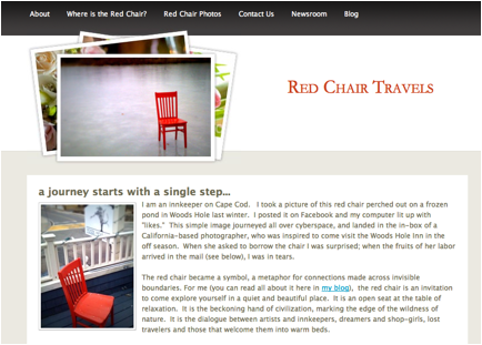 червен стол блог