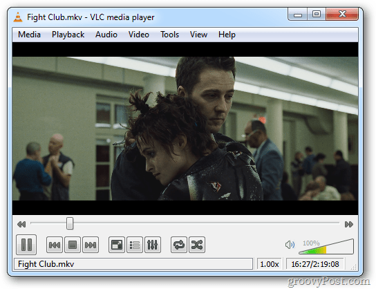 Blu-ray Converted Movie във VLC